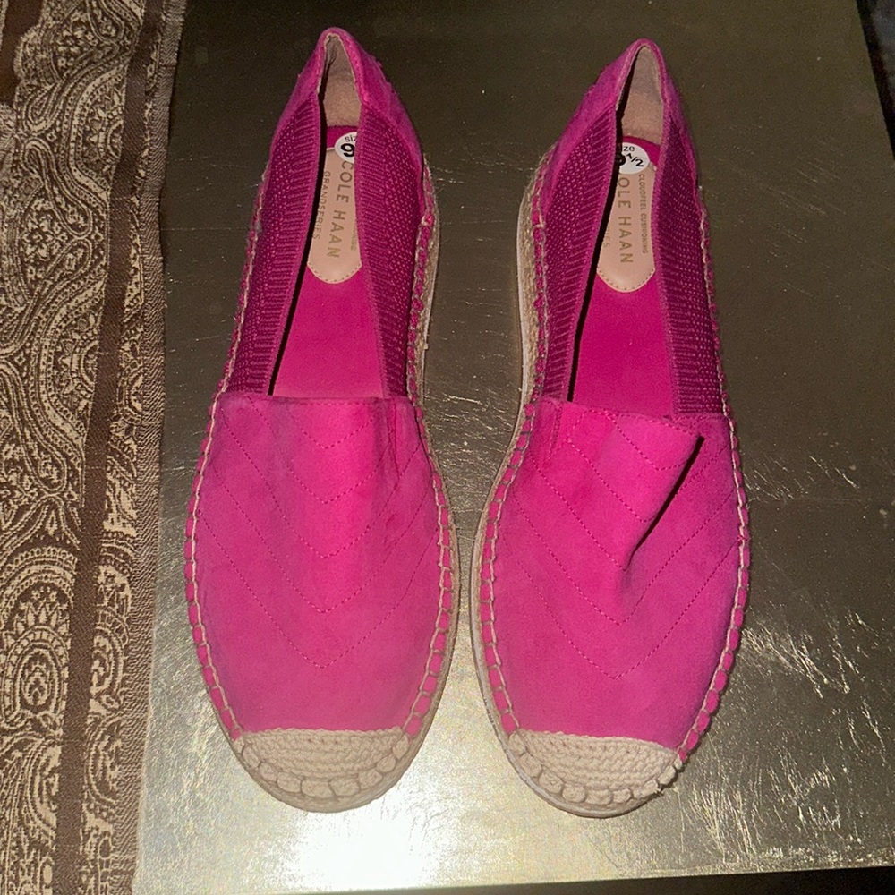 NWOT Cole Haan Cloudfeel Cushioning Grandseries Espadrilles 9.5 (W)